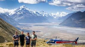 Mount Cook: Glentanner High Country Heli Hike