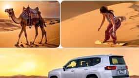 Doha: ATV, Quad/Buggy Dünenbashing, Kamelreiten, Sandboarding