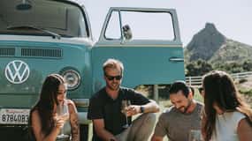 Malibu: Vintage VW Bus and Vineyard Tour