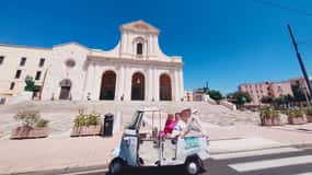 Cagliari: tuk tuk tour for old town, beaches and flamingo park
