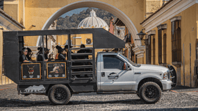 Transport to the viewpoints of Antigua