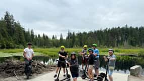 Passeio pelo Stanley Park EUC e E-scooters