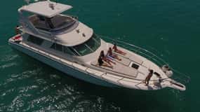 Playa Mujeres : Location de yacht privé - 4 heures SR55H4
