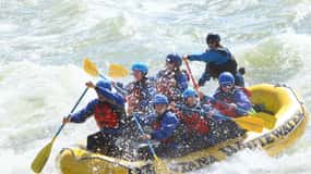 Gardiner: Halbtägige Wildwasser-Rafting-Tour auf dem Yellowstone