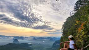 Krabi: Dragon Crest Sunrise Hike &Klong root Kayak Adventure