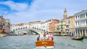 Venedig: Bådtur i Canal Grande