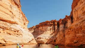 Page/Lago Powell: Excursión guiada en Kayak y Cañón del Antílope Acuático