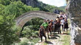 Hiking at the Stone bridges & traditional villages of Zagori