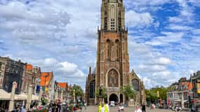 Delft: Bilet wstępu do Starego i Nowego Kościoła