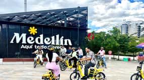 City Tour Express one and a half hour Medellín Electric Bicycle