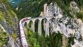 Bernina- og Albula-røde tog