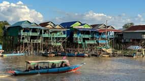Siem Reap: Excursão de meio dia à vila flutuante de Kompong Phluk