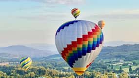 Vol en montgolfière en Toscane