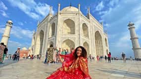 De Deli: Visita de um dia ao Taj Mahal ao nascer do sol, ao Forte de Agra e ao Baby Taj