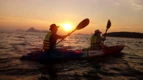 Krabi: Ao Thalane Sunset Kayak-eventyr (gruppe på maks. 10 personer)