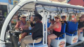 Nassau (Nassau) Elektrisk busstur med mat- och dryckesprover