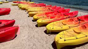 Cannes-Îles de Lérins : Kayak rental for day/half day
