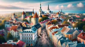 Tallinn: Audio Self Tour Guide with 10 Sightseeing Points