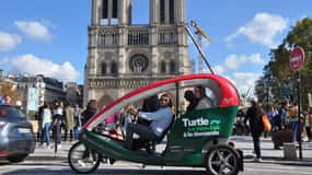 Tout Paris Tour particular em bicicleta Rickshaw com guia de áudio