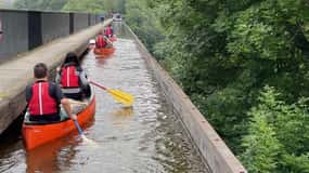 Llangollen: Aqueduct Canoe Tour Adventure