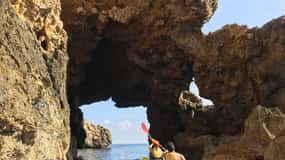 Pollença: Kajakontdekking – Snorkelen en grotten