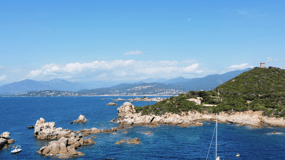 3H30 Erkunde das Südufer der Bucht von Ajaccio Katamaran
