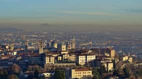 Bergamo och Città Alta: Guidad tur med elcykel