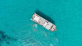 Formentera: Crystal Waters Kreuzfahrt mit Schnorcheln und Mittagessen