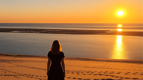 Da Bordeaux: Tour privato della Dune du Pilat al tramonto con picnic