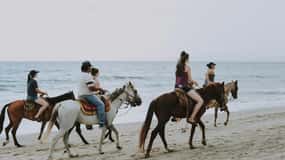 Ensenada: Reiten am Strand