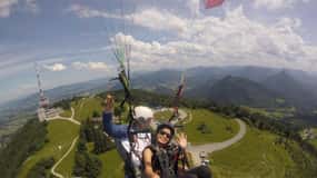 Salzburg som en ørn: tandemparagliding fra Gaisberg