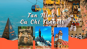 HCM: Tunnel di Cu Chi, Tempio Cao Dai, Montagna della Vergine Nera