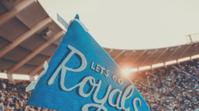 Kansas City Royals Baseball Game at Kauffman Stadium