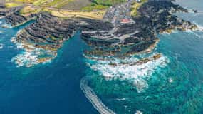 Private Terceira Island Caves: Lava Route - entrances & wine