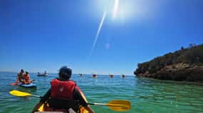 Sesimbra: Kayaking & Snorkeling Tour with photos included