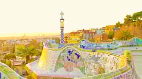 Barcellona: Tour guidato del Parco Guell con ingresso Skip-the-Line