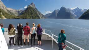 From Te Anau: Milford Sound Cruise & Scenic Coach Tour
