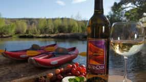 From Cottonwood: 2-Hour Water to Wine Kayak Tour