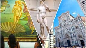 Floransa: David, Duomo ve Uffizi Galerisi ile Yürüyüş Turu