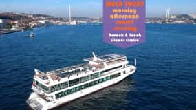 Istanbul: Sightseeing-Kreuzfahrt bei Tag oder Sonnenuntergang mit Audioguide
