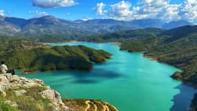 Tirana: Bovilla See und Gamti Berg Wandertour