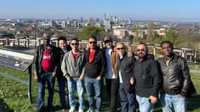 Vistas de Liverpool, cervejas, futebol e passeio histórico