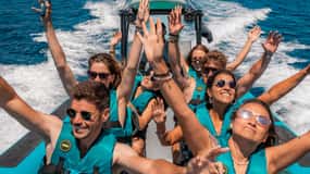 Mallorca: 2 timmars speedbåttur, besök grottor, klippor och snorkla