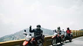 From Bogota: La Chorrera Waterfall Motorcycle Tour