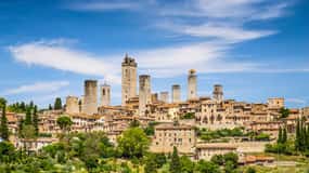 From Florence: Siena & San Gimignano Tour with Chianti Views