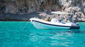 From Arbatax: RIB tour to Cala Mariolu and Cala Goloritzè