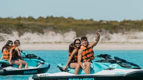 Can Picafort: Tour guidato di Playa de Muro con moto d'acqua e foto