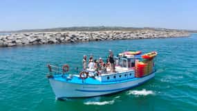 Alvor: Explore Caves Boat and Kayak Tour
