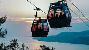 Alanya: Halvdagstur med udsigt til solnedgang, strand og grotter