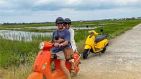 Hoi An: Halvdagseventyr på landsbygda med elektrisk scooter